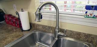 replacing faucet completes kitchen