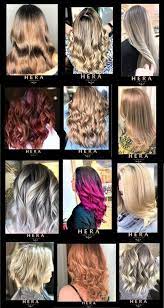 hair colour techniques and hair colours