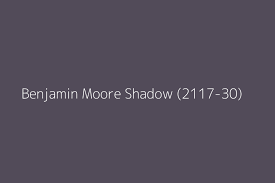 Benjamin Moore Shadow 2117 30 Color
