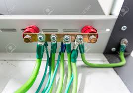 These cable can take a variety of forms in terms of the physical methods used for construction as well as the number of connections that are incorporated. Electrical Ground Cable Wiring In Data Center Stock Photo Picture And Royalty Free Image Image 56140713