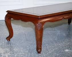 Rectangular Hardwood Coffee Table With