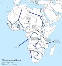 Map of the zambezi river basin. World History African Rivers Map Diagram Quizlet