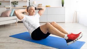 over 60 build core strength with this