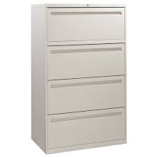 allsteel 4 drawer used 30 inch lateral