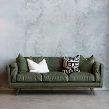 del rey sofa leather loft