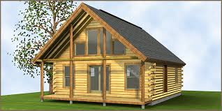 The Champlain Log Home Floor Plans Nh