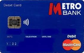 At least 18 to 70 years old. Bank Card Metro Bank Mastercard Debit 2 Metro Bank United Kingdom Of Great Britain Northern Ireland Col Gb Mc 0078 01