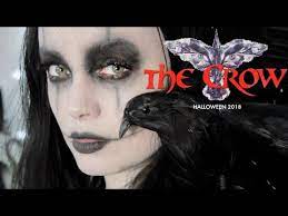 the crow makeup tutorial halloween