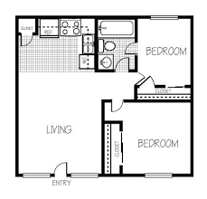 Bedroom Floor Plans Small Homes And