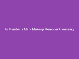 is member s mark makeup remover