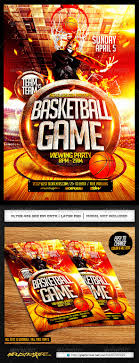 Basketball Flyer Template Free Psd Brochure Word Templates