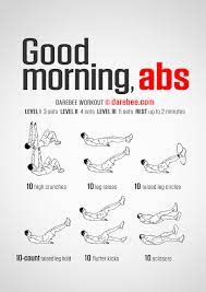 good morning abs workout