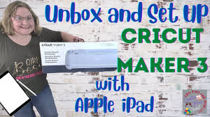 how to set up the cricut maker 3 with