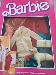 barbie vet fun fashion playset 1984