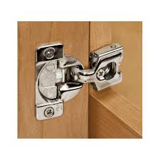 Compact blumotion hinges are a one piece hinge, specifically designed for face frame cabinets and interchangeable with current compact hinges. Everbilt 35 Mm 110 Degree 3 4 In Overlay Soft Close Cabinet Hinge 1 Pair H70300e Np Cp The Home Depot