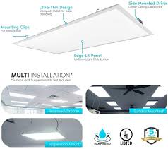 2x4 75w led flat backlit panel ceiling
