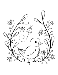 Sep 09, 2021 · bird coloring pages pdf printable. Printable Spring Bird Coloring Page