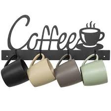 Coffee Mug Rack Wall Mounted Holder
