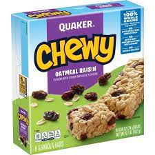 Process for 5 to 10 seconds until the oats are ground into a coarse powder. Quaker Chewy 90 Calories Low Fat Oat Meal Raisin Granola Bars 8ct Target