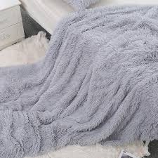 blanket sofa fluffy gy
