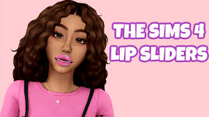 the sims 4 lip sliders sims 4 cc finds