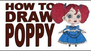 how to draw poppy poppy playtime
