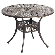 Round Outdoor Bistro Table