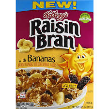 raisin bran cereal banana 14 5oz