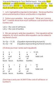 System Of Equations Word Problems
