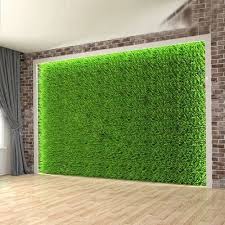 25mm Artificial Grass Wall Designing