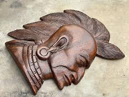 Wooden Chief Indian Native American