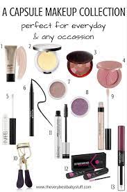 my capsule makeup collection the