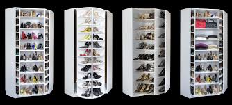 Full sized rack, from the floor to the top shelf. Venta Lazy Susan Shoe Carousel En Stock