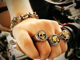 biker rings