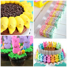 Tasty easter treats with a surprise inside: Fun Easter Treats Made With Marshmallow Peeps Crafty Morning