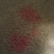 Jennifer shared her before and after pictures when one of her family members spilled red fruit punch crystal light on the carpet. Removing Red Stain From Carpet Thriftyfun