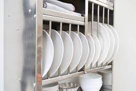 Middle Stainless Steel Plate Rack By