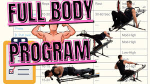 full body total gym workout plan