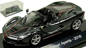 Introduced in 2013, the ferrari la ferrari represents ferrari's most ambitious project. Ferrari Laferrari Aperta 2016 Schwarz Black Metallic 1 43 Supercar Collection Eur 9 50 Picclick De