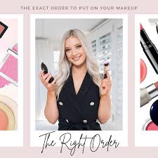 the right order to apply makeup