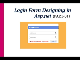 login form designing in asp net part 01