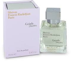 In gentle fluidity's (gold) generous, enveloping trail, we can find coriander seed essence and an overdose of musks and vanilla. Gentle Fluidity Perfume By Maison Francis Kurkdjian