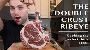 thick steak the double crust ribeye