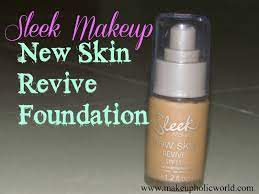sleek makeup new skin revive foundation