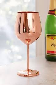 Copper Wine Glass Urban Outfitters