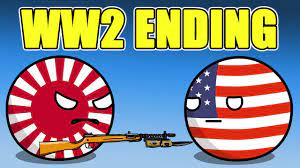 The united states vs australia. Japan Vs America Ww2 Ending Countryballs Youtube