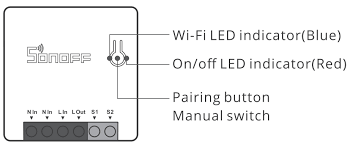 sonoff mini r2 smart wifi switch