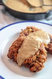 Cook 2 to 4 minutes or until golden brown on both sides, turning over once. Chicken Fried Steak With Gravy Cooked By Julie With Video