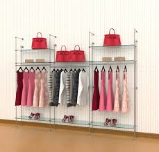 Tube Wall Mounted Clothing Retail