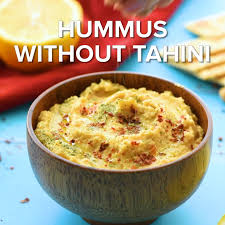 simple hummus without tahini the